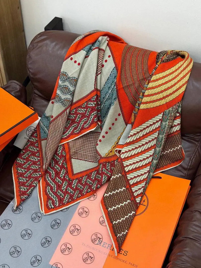 Hermes Dressage Tressage Scarves Fashion Scarf H22800