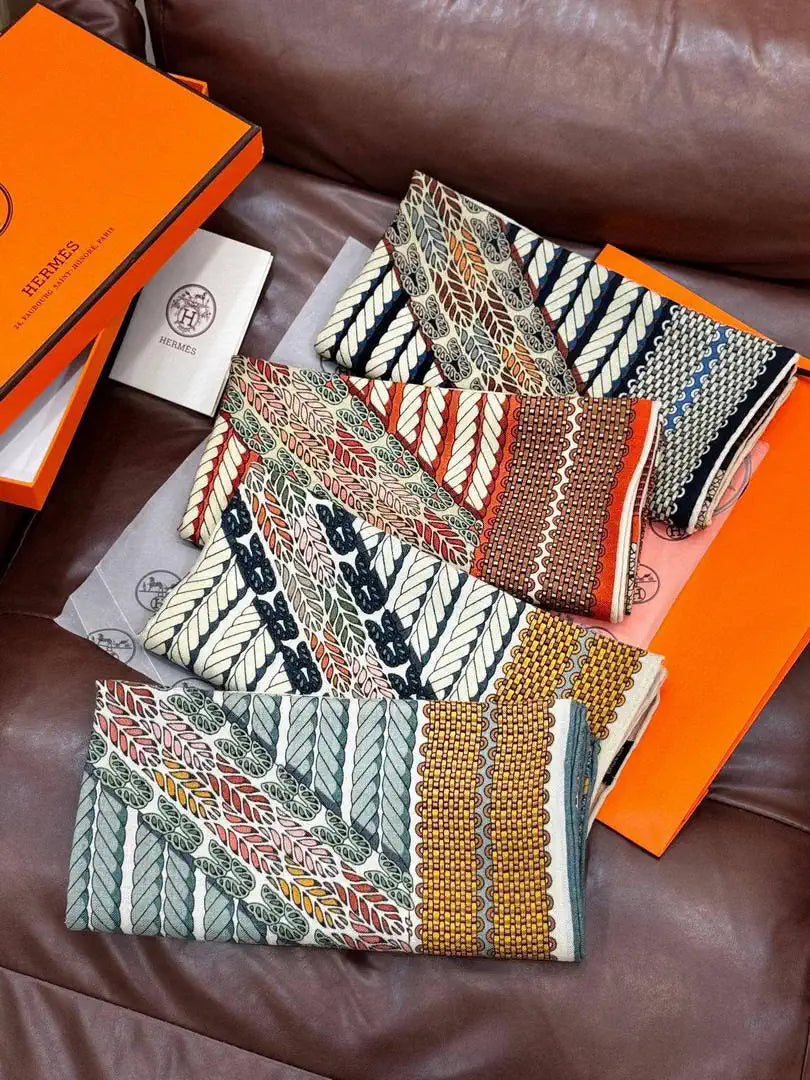 Hermes Dressage Tressage Scarves Fashion Scarf H22800