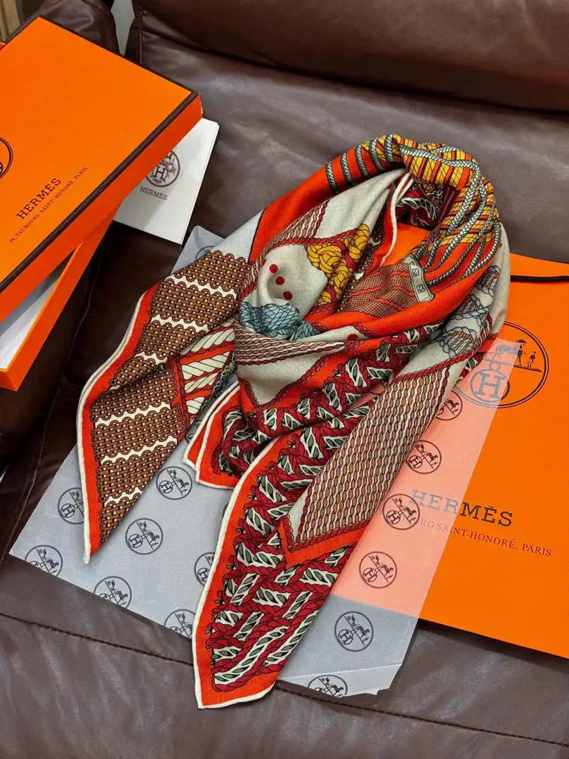 Hermes Dressage Tressage Scarves Fashion Scarf H22800