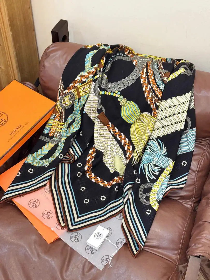 Hermes Dressage Tressage Scarves Fashion Scarf H22810