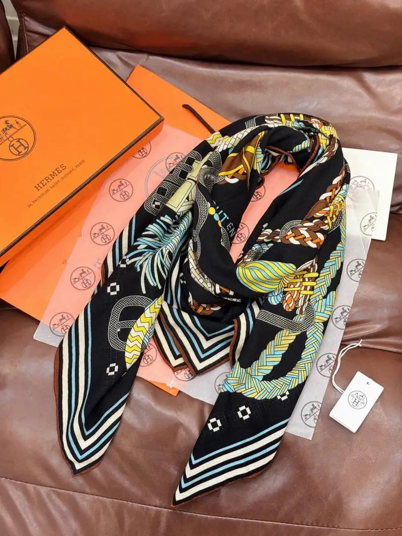 Hermes Dressage Tressage Scarves Fashion Scarf H22810