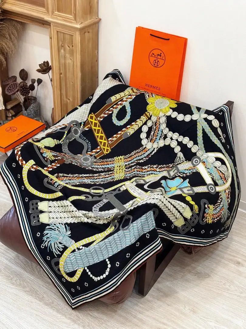 Hermes Dressage Tressage Scarves Fashion Scarf H22810