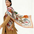 Hermes Dressage Tressage Scarves Fashion Scarf H22811