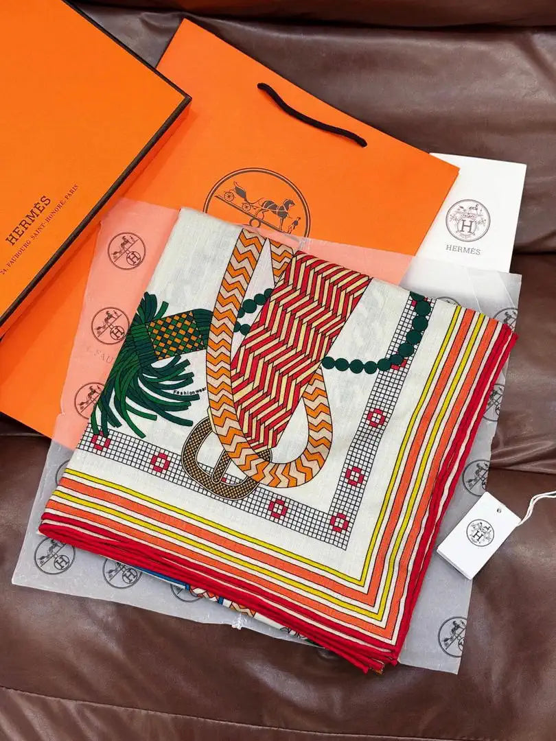 Hermes Dressage Tressage Scarves Fashion Scarf H22811