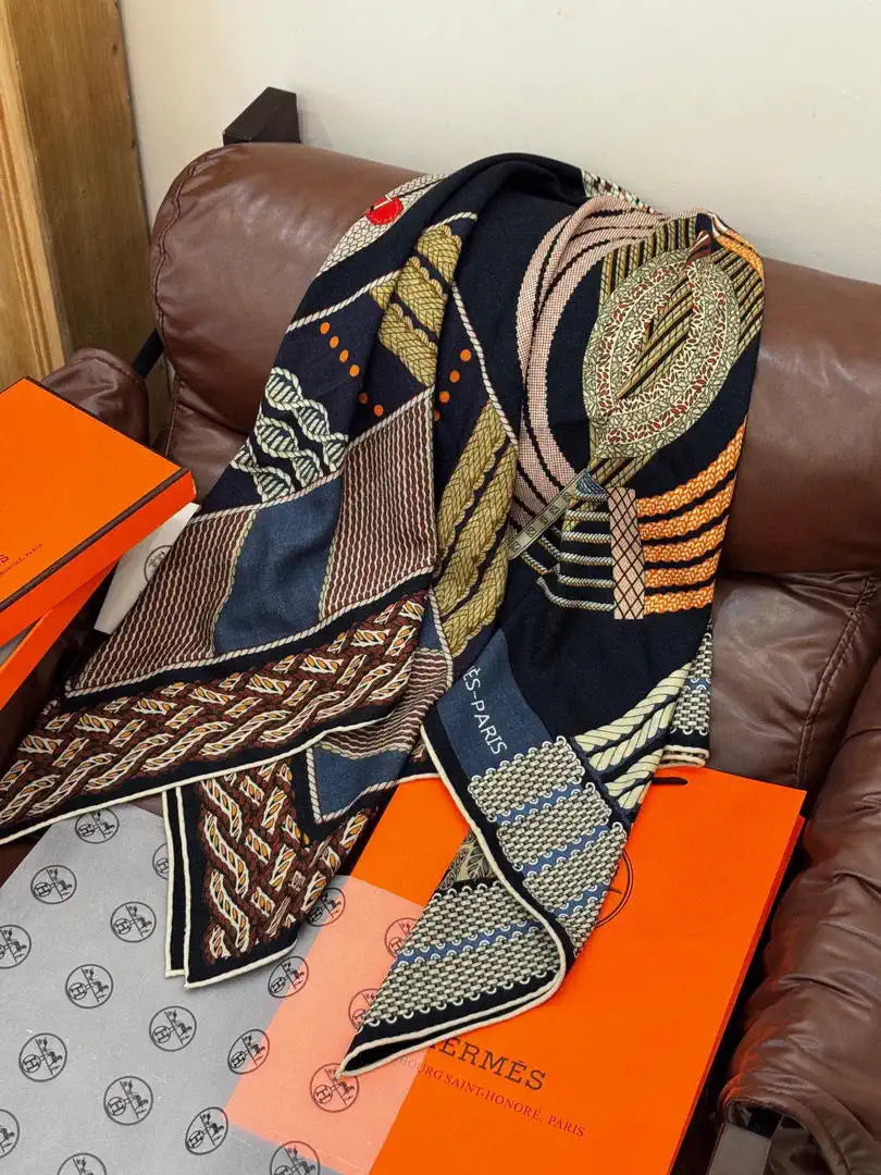 Hermes Dressage Tressage Scarves Fashion Scarf H22801