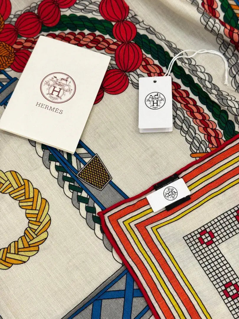 Hermes Dressage Tressage Scarves Fashion Scarf H22811