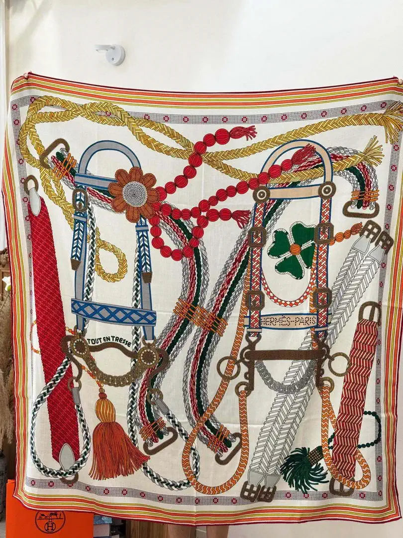 Hermes Dressage Tressage Scarves Fashion Scarf H22811