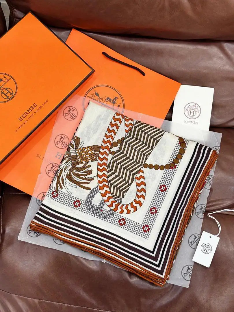 Hermes Dressage Tressage Scarves Fashion Scarf H22813