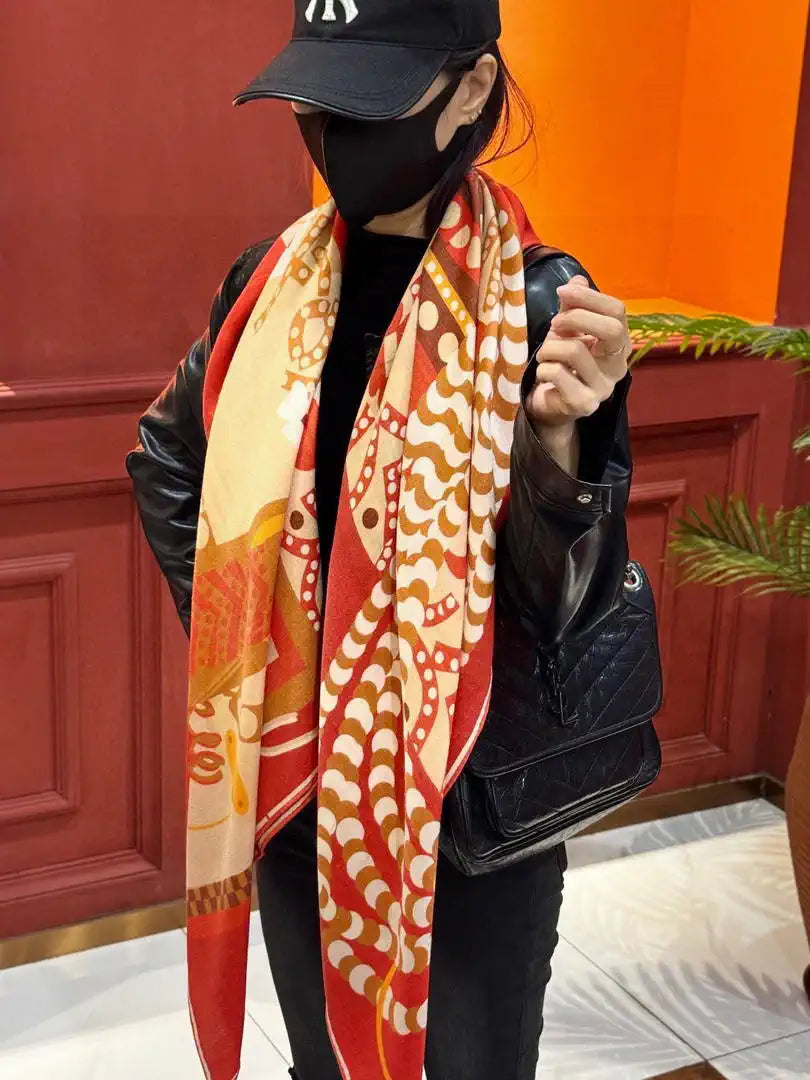 Hermes Dressage Tressage Scarves Fashion Scarf H22812