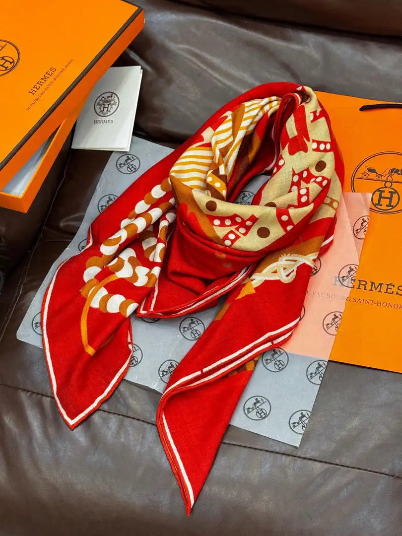 Hermes Dressage Tressage Scarves Fashion Scarf H22812