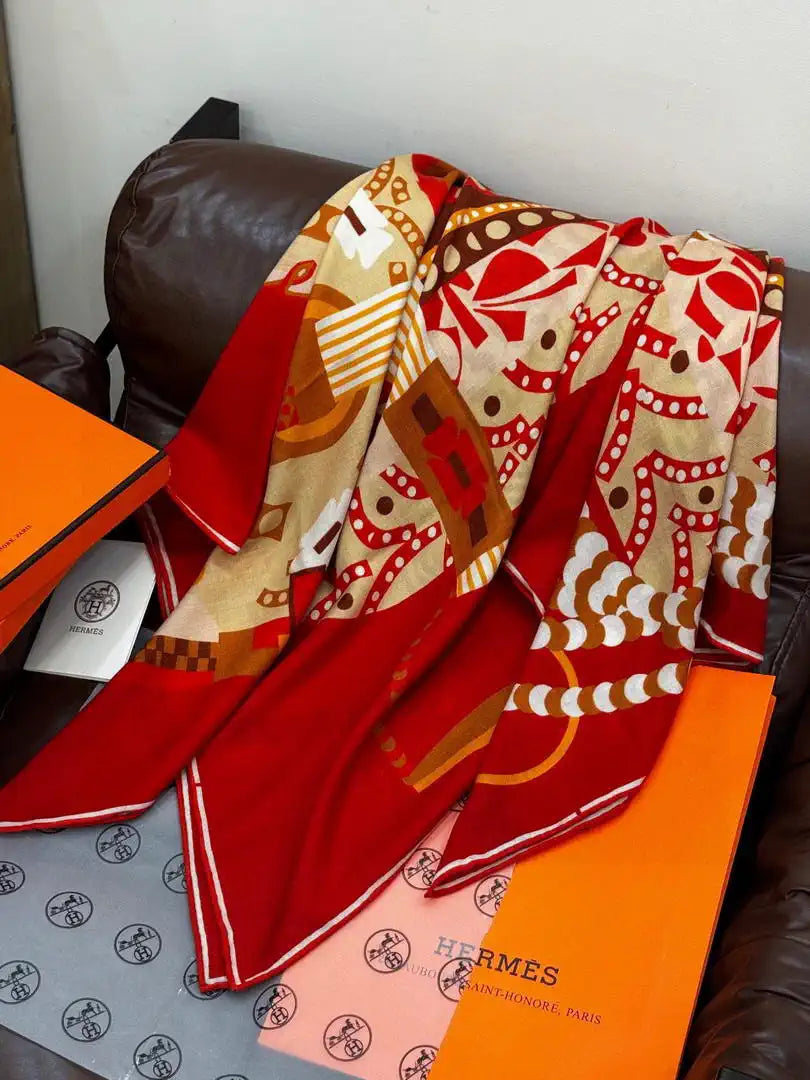 Hermes Dressage Tressage Scarves Fashion Scarf H22812