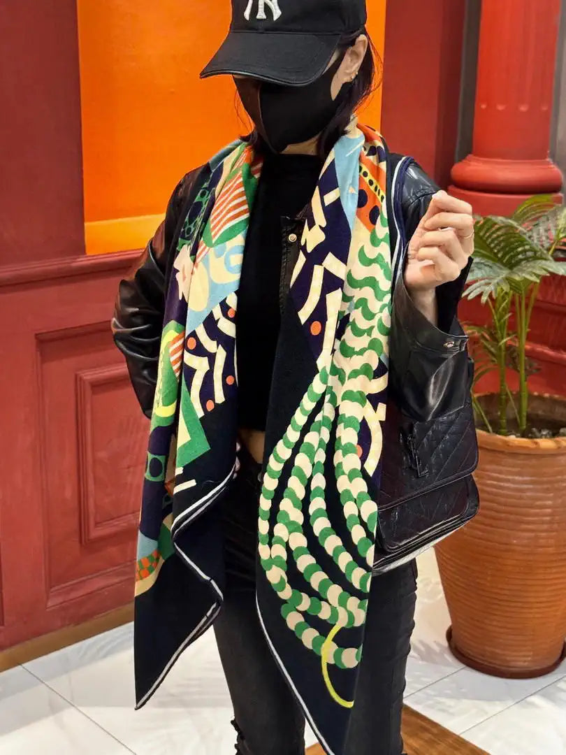 Hermes Dressage Tressage Scarves Fashion Scarf H22814