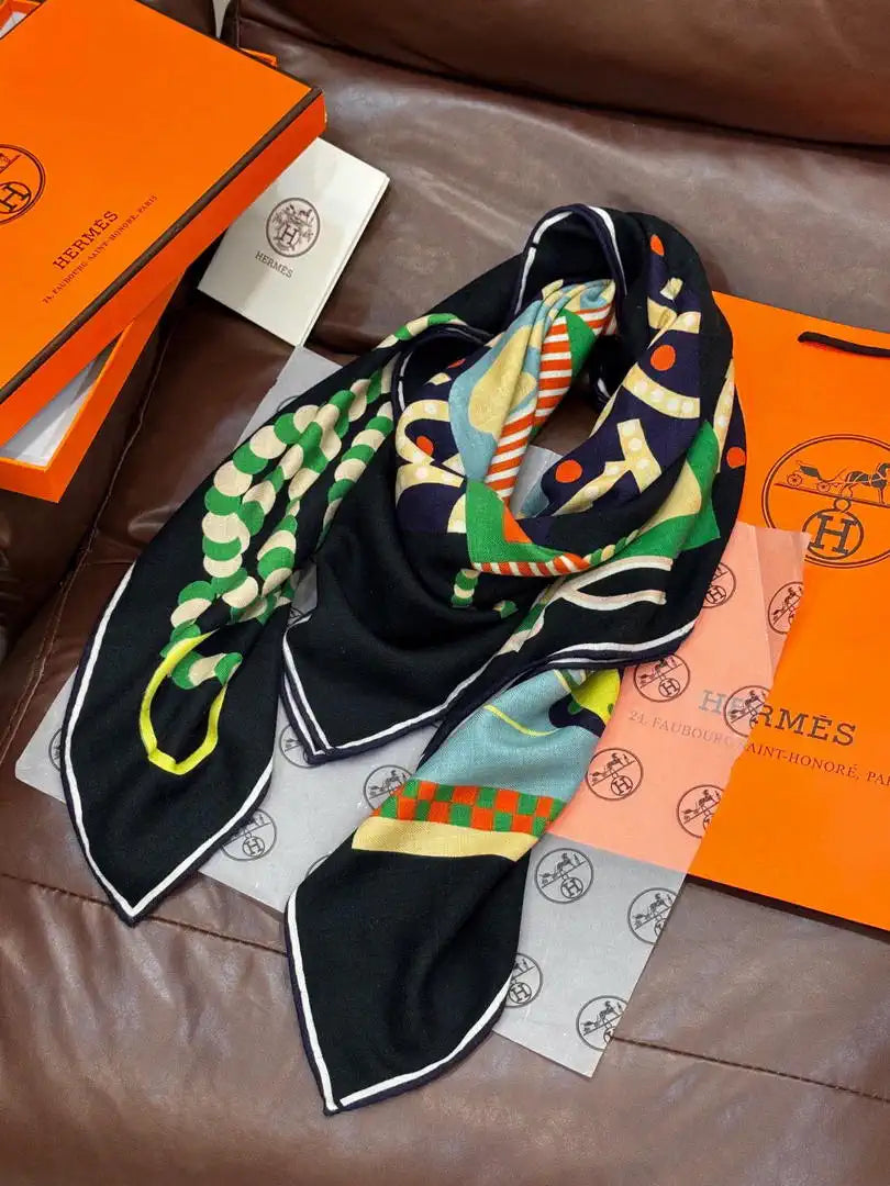 Hermes Dressage Tressage Scarves Fashion Scarf H22814