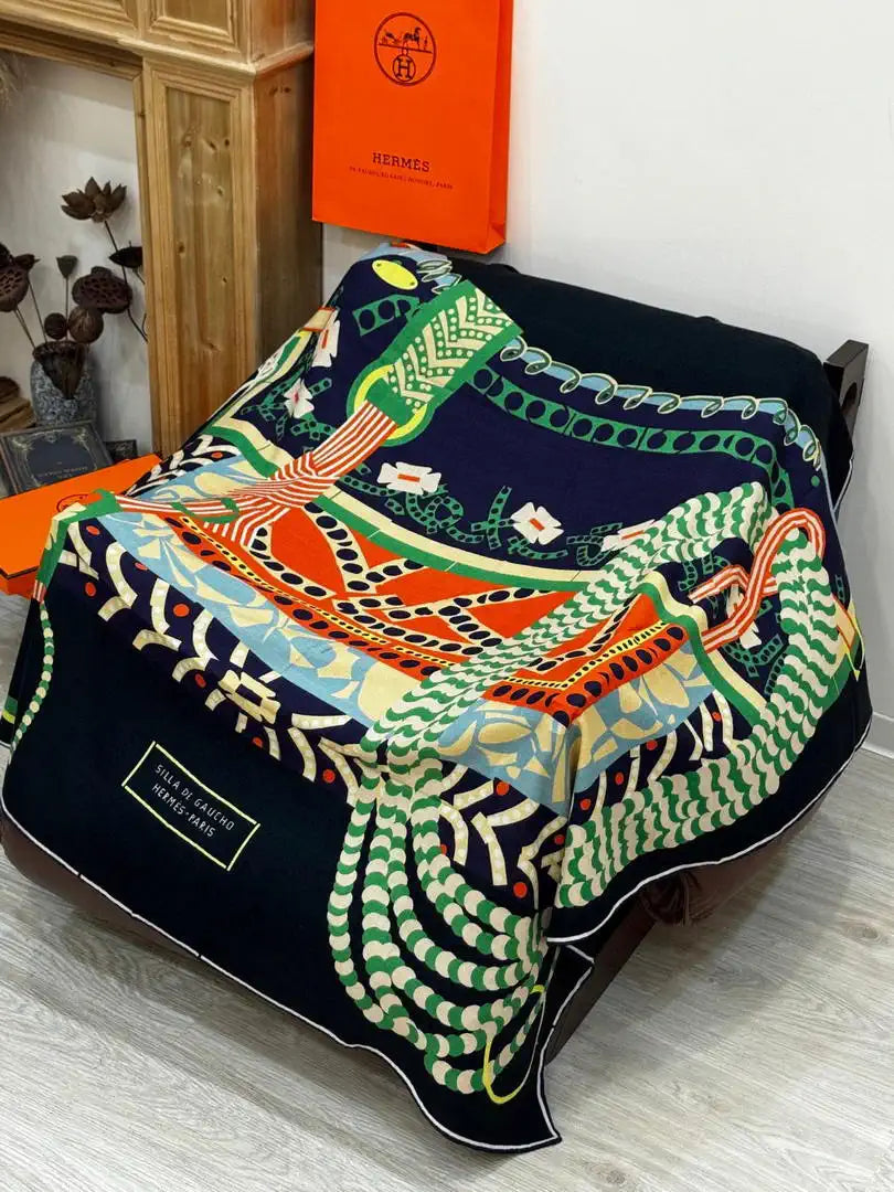 Hermes Dressage Tressage Scarves Fashion Scarf H22814