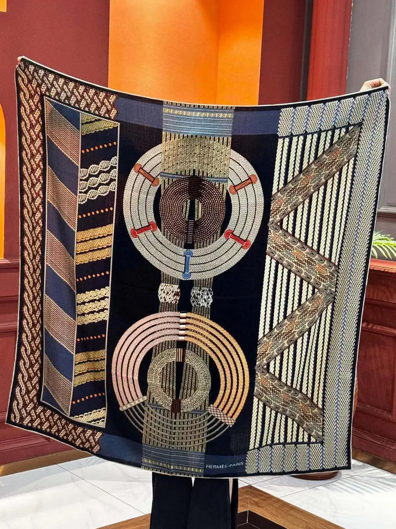 Hermes Dressage Tressage Scarves Fashion Scarf H22801