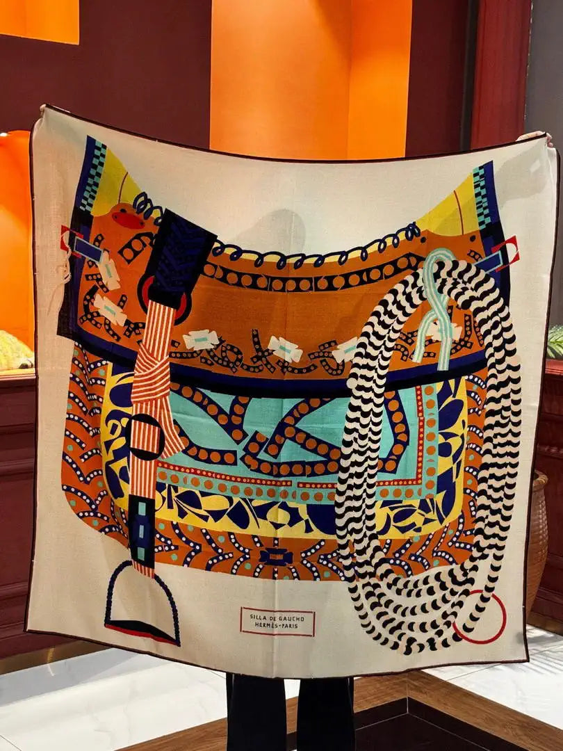 Hermes Dressage Tressage Scarves Fashion Scarf H22815