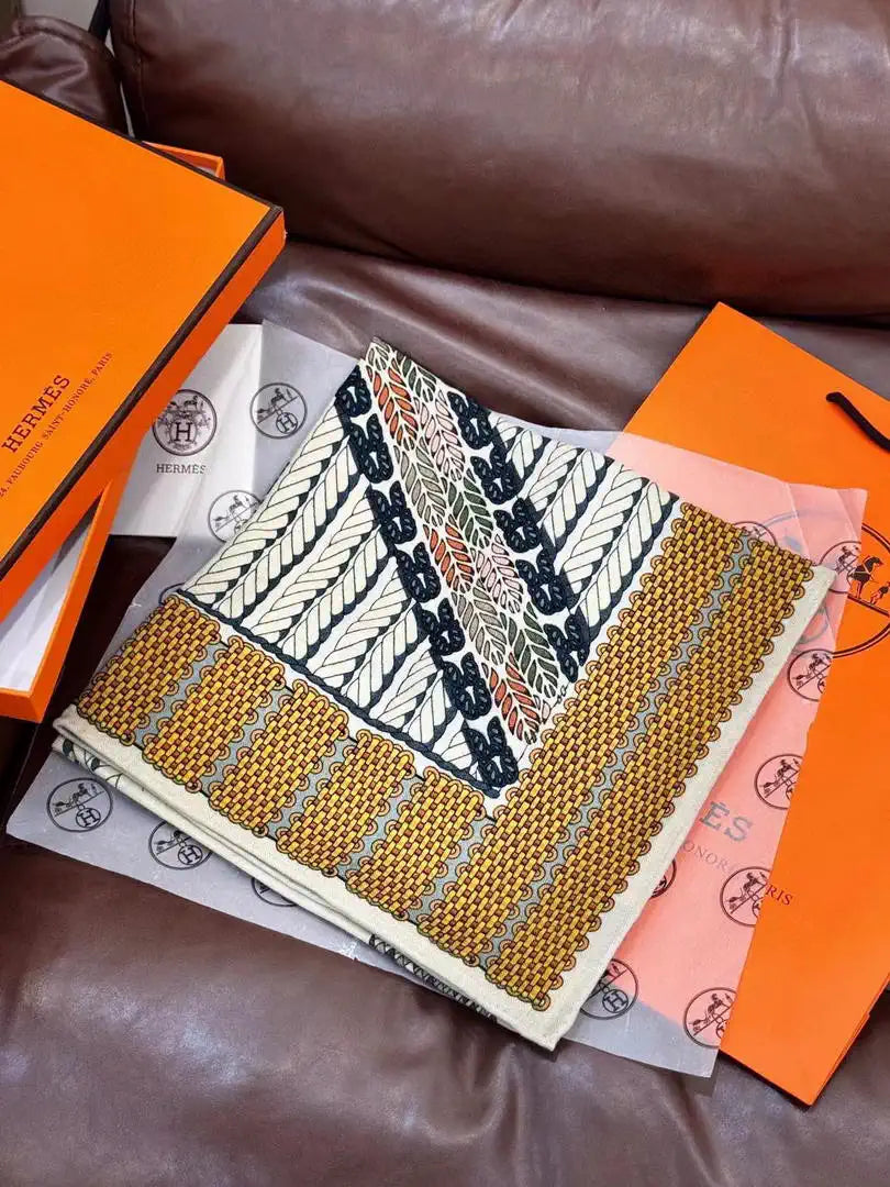 Hermes Dressage Tressage Scarves Fashion Scarf H22802