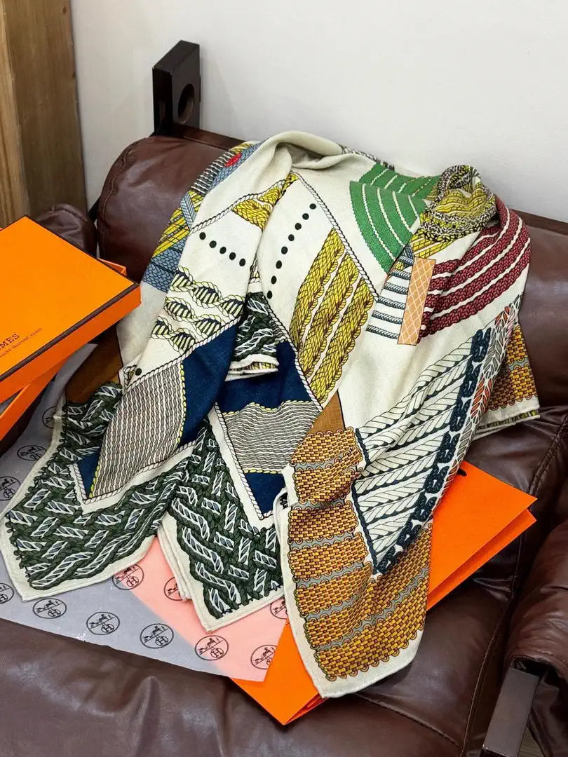 Hermes Dressage Tressage Scarves Fashion Scarf H22802