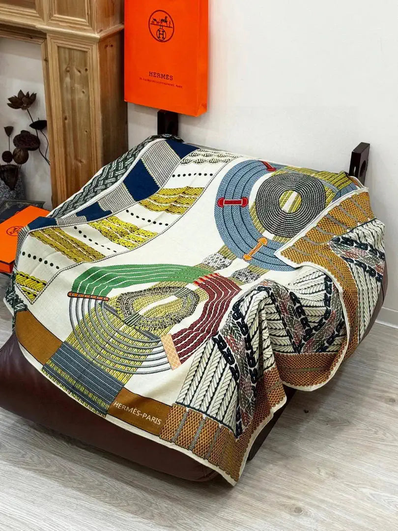 Hermes Dressage Tressage Scarves Fashion Scarf H22802
