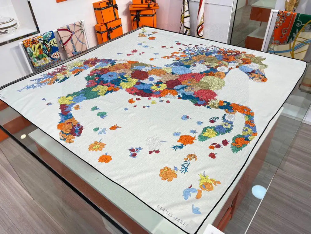 Hermes Dressage Tressage Scarves Fashion 140 Scarf H22822