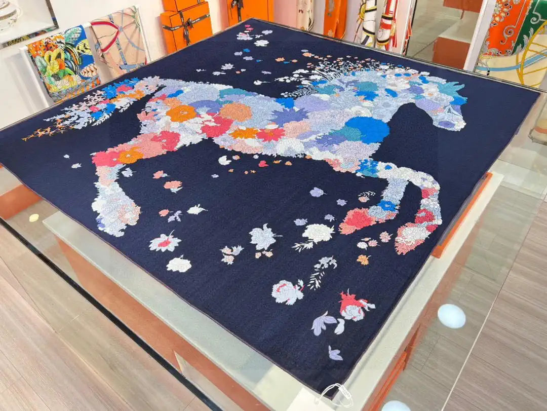 Hermes Dressage Tressage Scarves Fashion 140 Scarf H22823