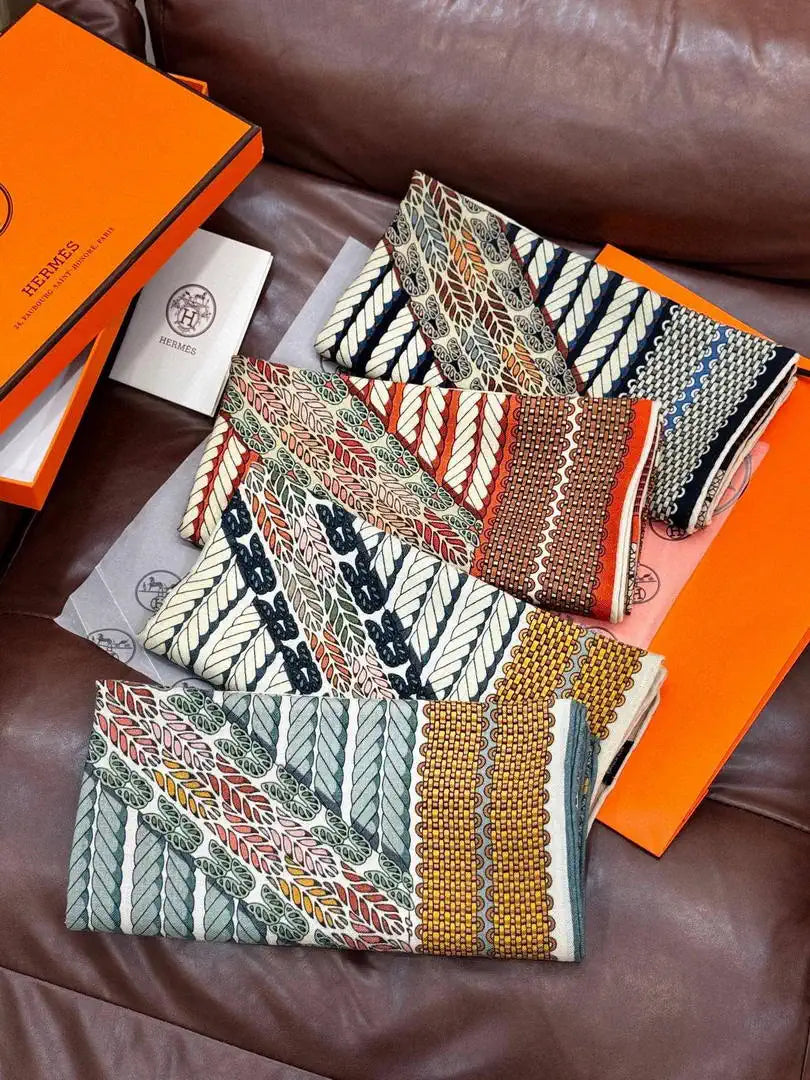 Hermes Dressage Tressage Scarves Fashion Scarf H22802