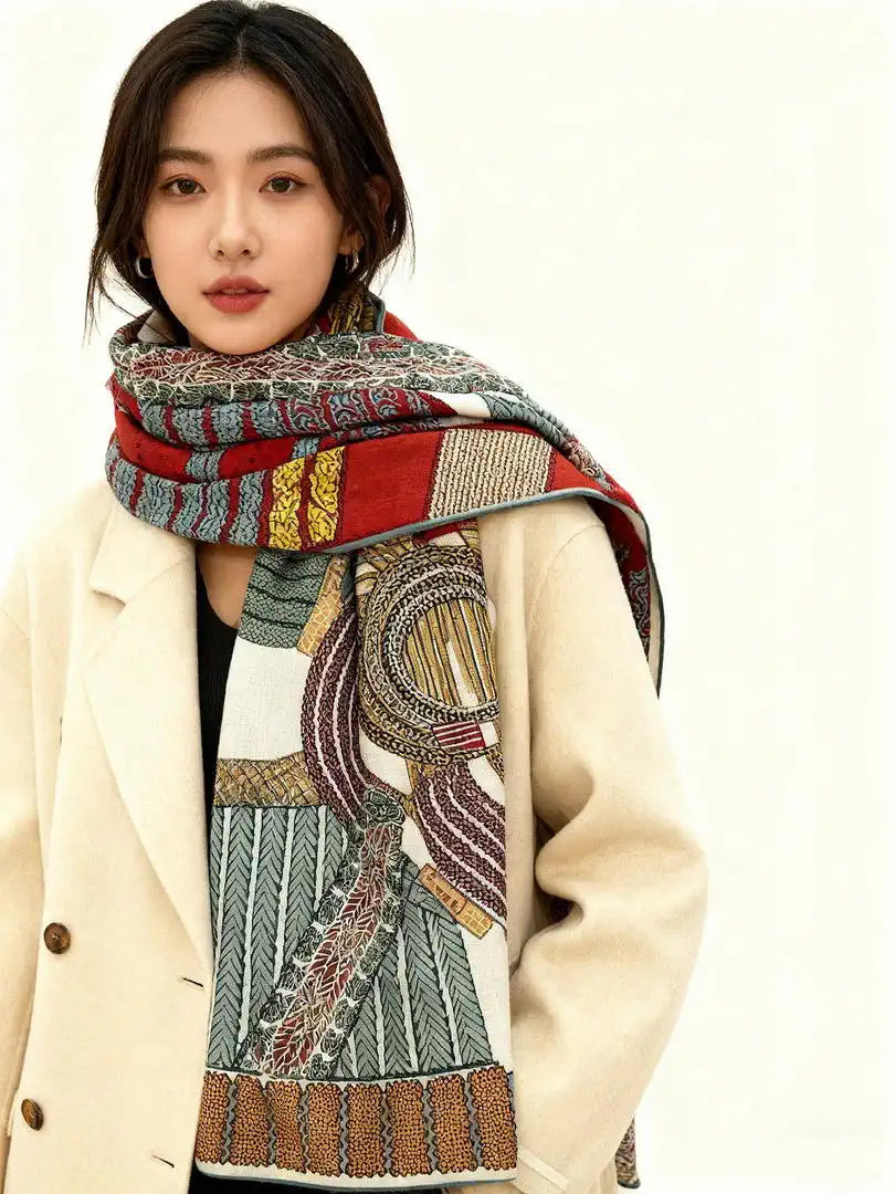 Hermes Dressage Tressage Scarves Fashion Scarf H22803