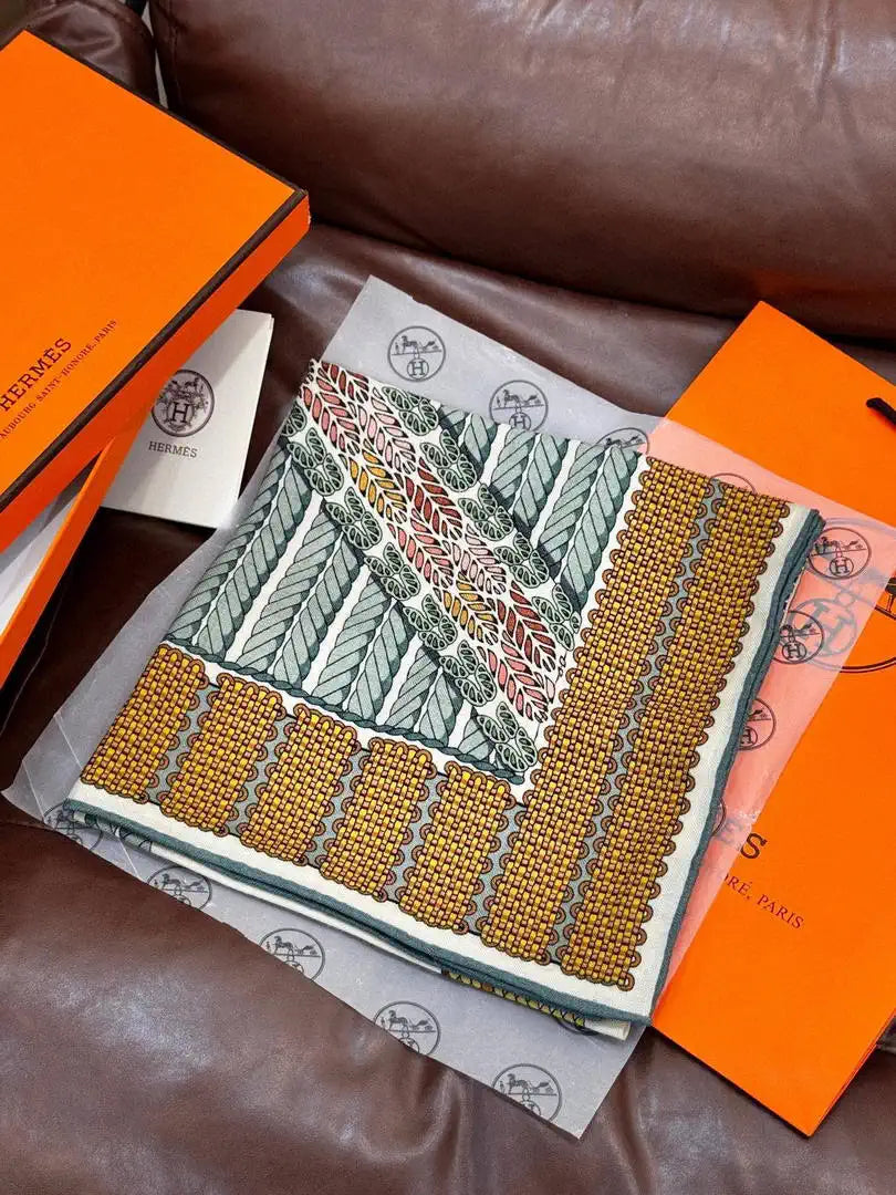 Hermes Dressage Tressage Scarves Fashion Scarf H22803