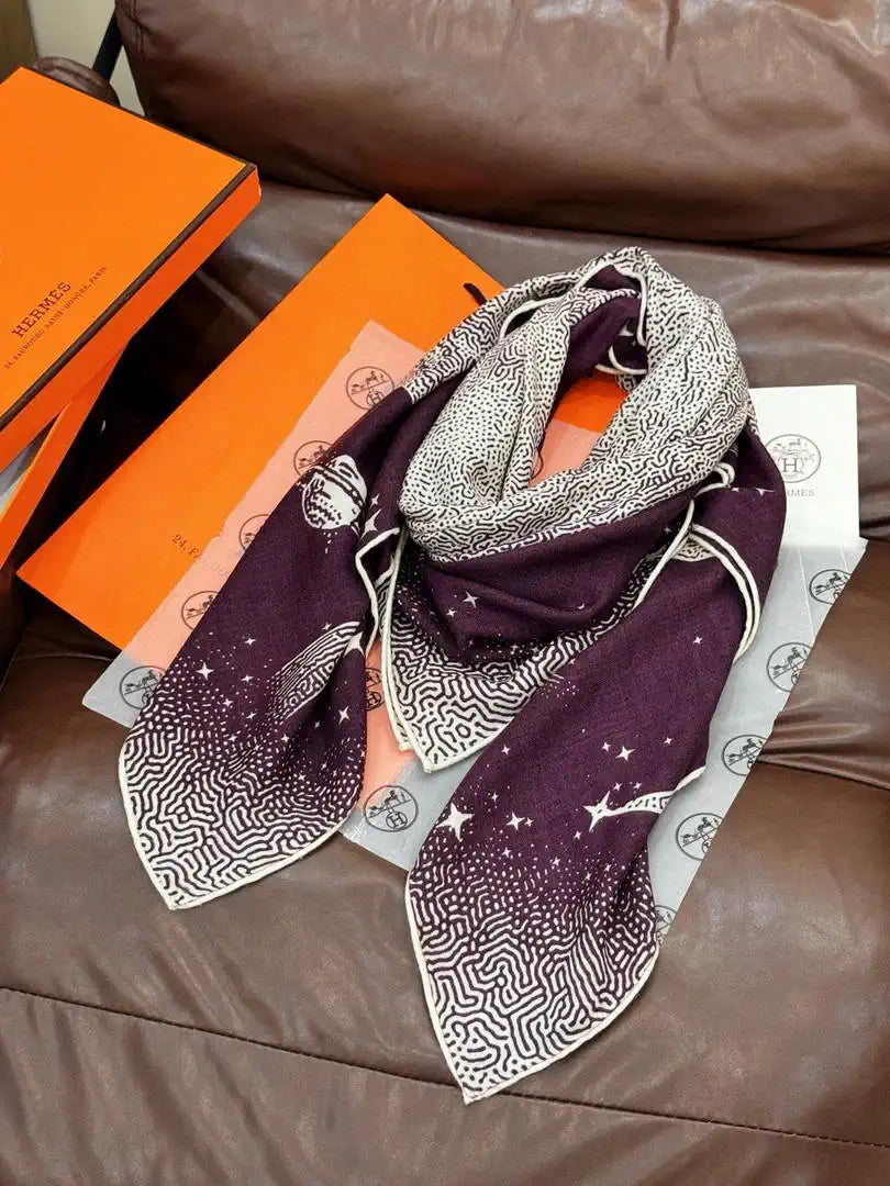 Hermes Dressage Tressage Scarves Fashion 140 Scarf H22830