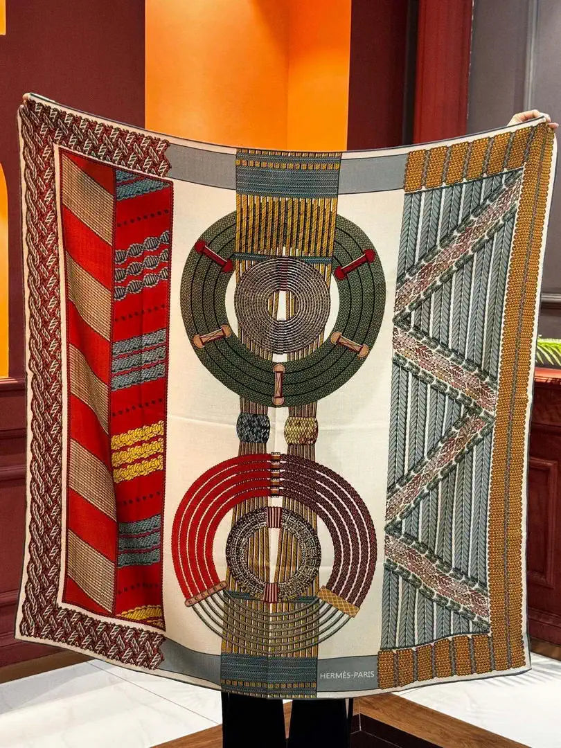 Hermes Dressage Tressage Scarves Fashion Scarf H22803