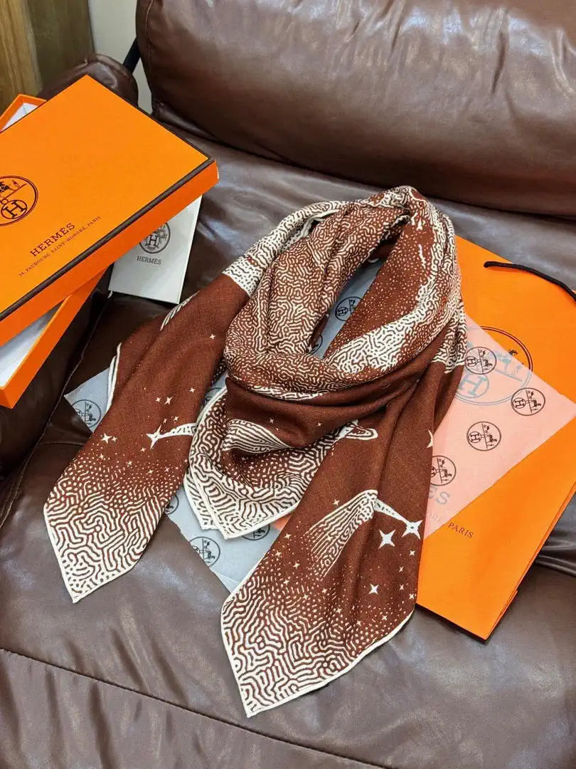 Hermes Dressage Tressage Scarves Fashion 140 Scarf H22831