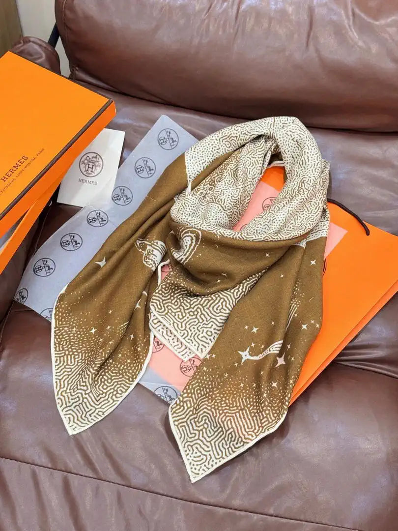 Hermes Dressage Tressage Scarves Fashion 140 Scarf H22832