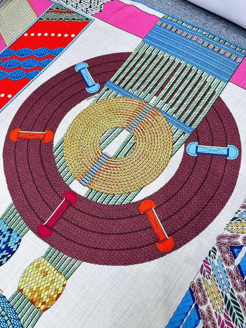 Hermes Dressage Tressage Scarves Fashion 140 Scarf H22833