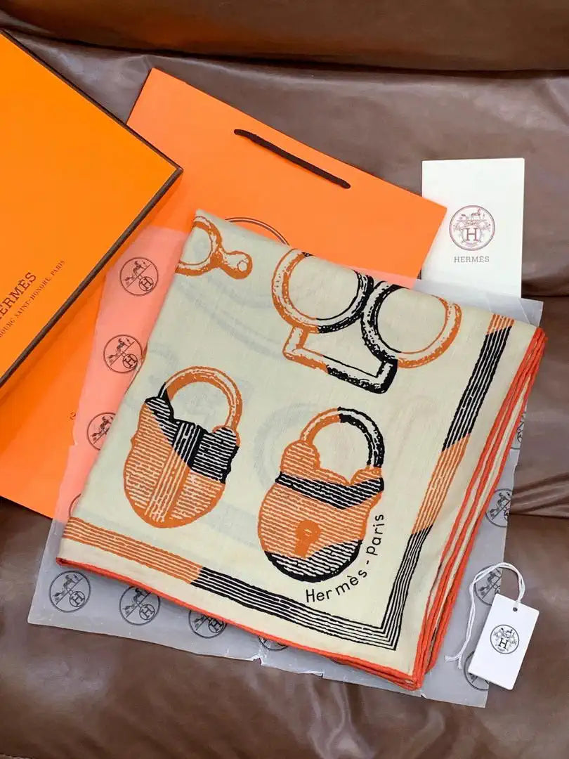 Hermes Dressage Tressage Scarves Fashion Scarf H22804