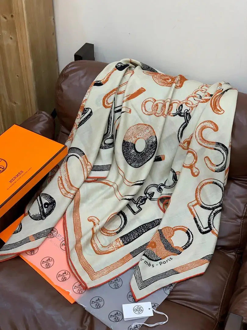 Hermes Dressage Tressage Scarves Fashion Scarf H22804