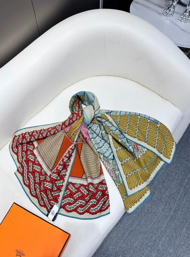 Hermes Dressage Tressage Scarves Fashion 140 Scarf H22836