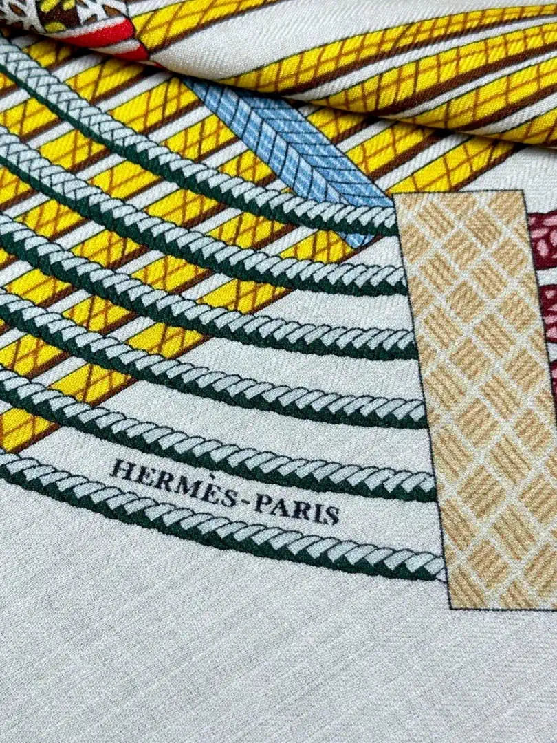Hermes Dressage Tressage Scarves Fashion 140 Scarf H22836