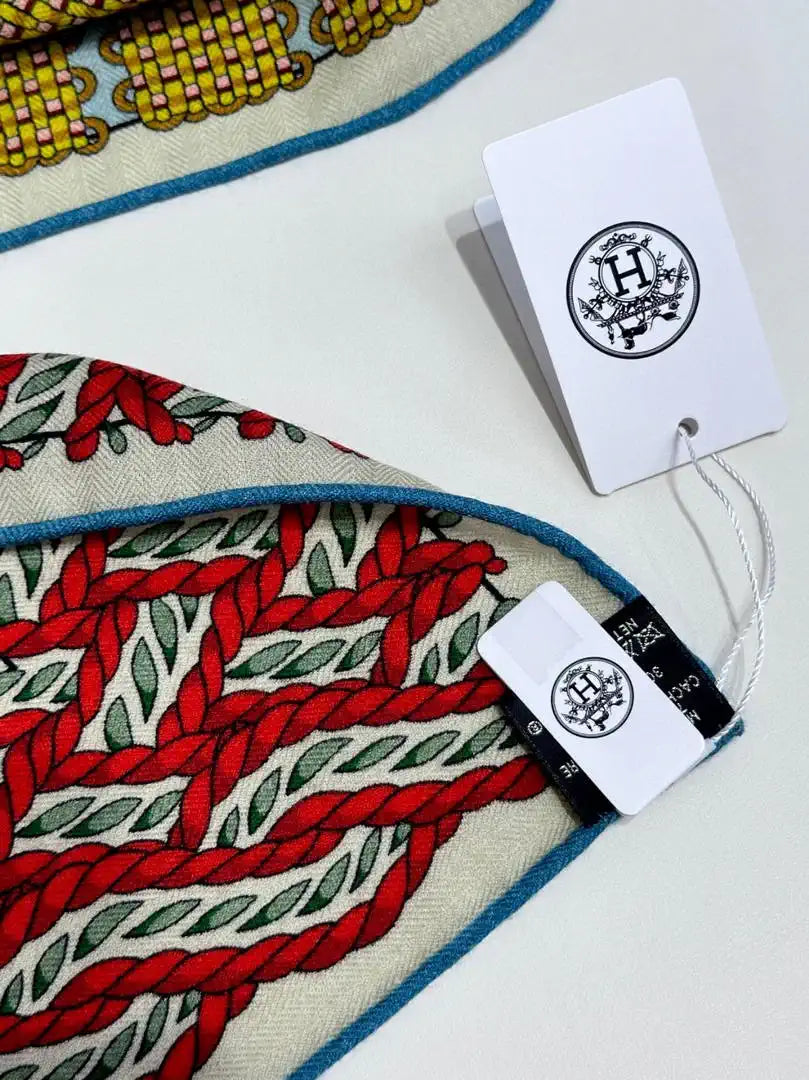 Hermes Dressage Tressage Scarves Fashion 140 Scarf H22836