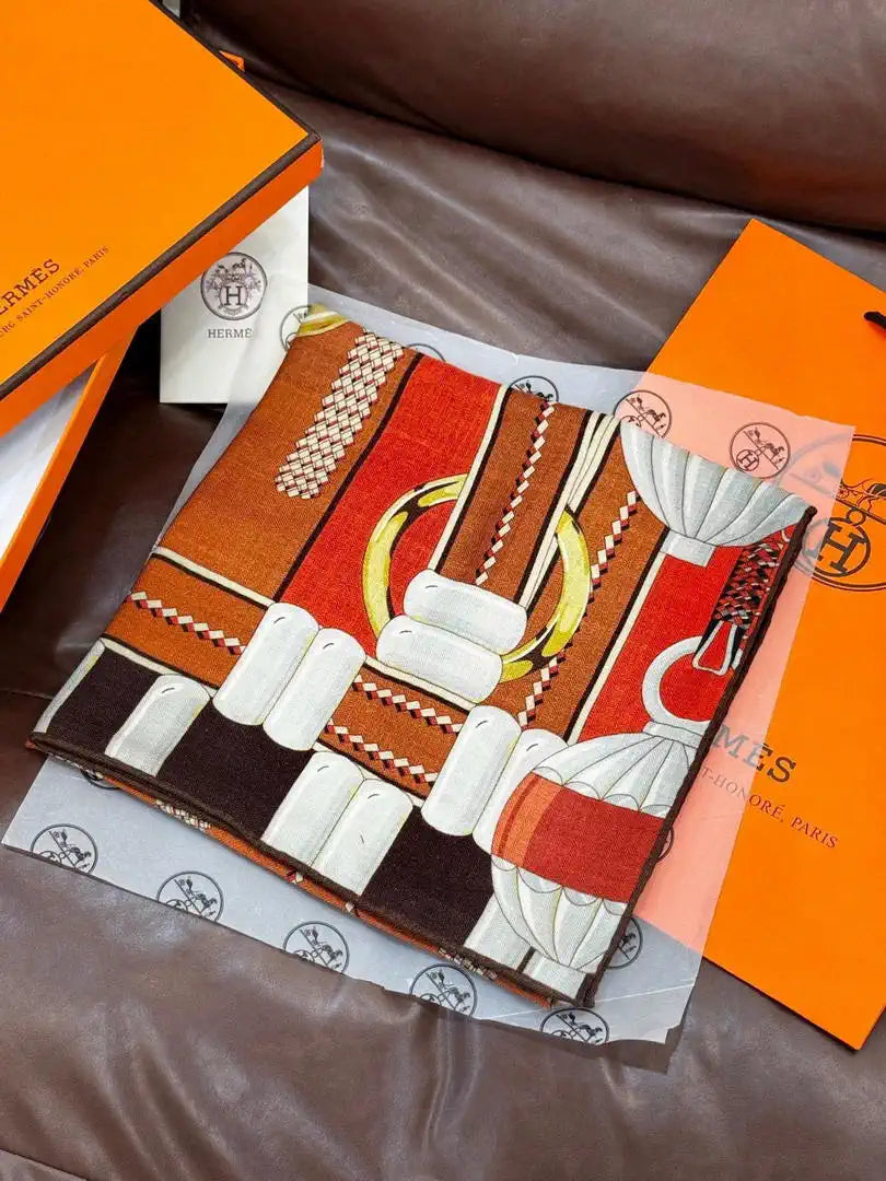 Hermes Dressage Tressage Scarves Fashion 140 Scarf H22837