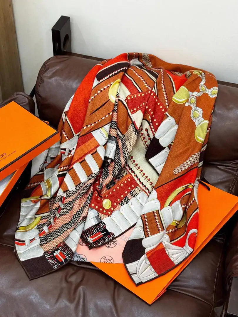 Hermes Dressage Tressage Scarves Fashion 140 Scarf H22837