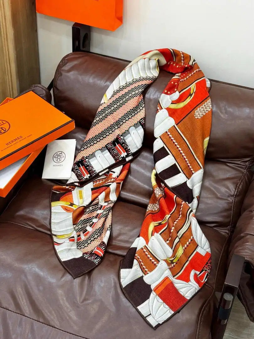 Hermes Dressage Tressage Scarves Fashion 140 Scarf H22837