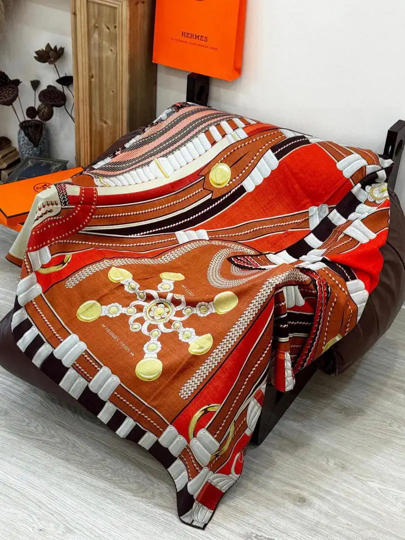 Hermes Dressage Tressage Scarves Fashion 140 Scarf H22837