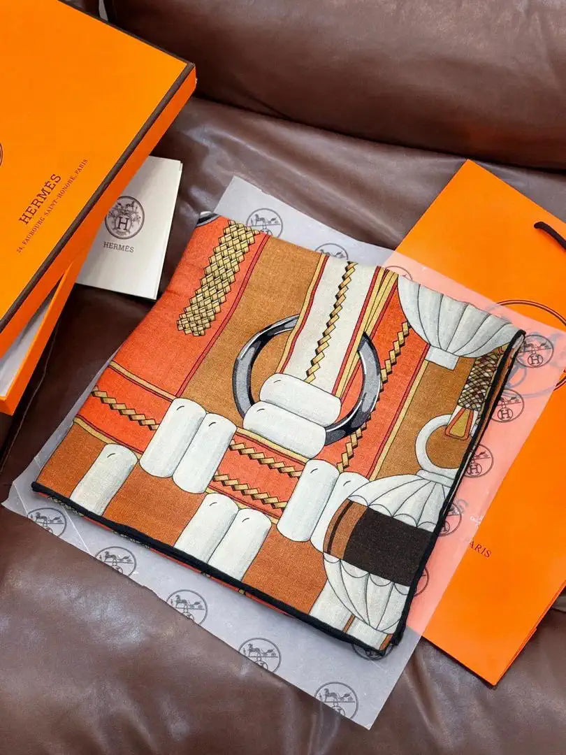 Hermes Dressage Tressage Scarves Fashion 140 Scarf H22839