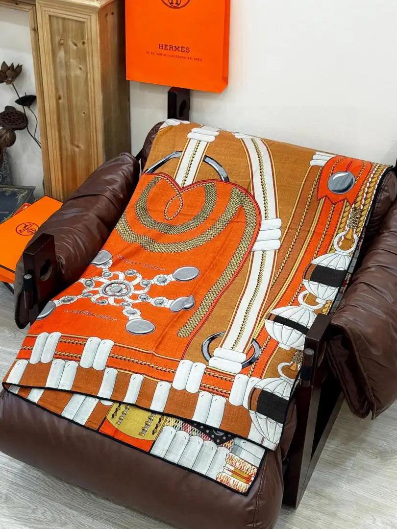Hermes Dressage Tressage Scarves Fashion 140 Scarf H22839