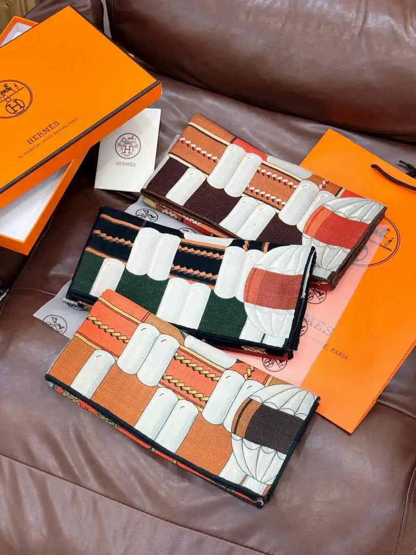 Hermes Dressage Tressage Scarves Fashion 140 Scarf H22839