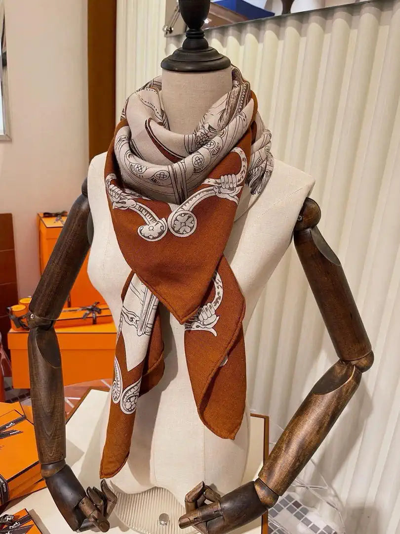 Hermes Dressage Tressage Scarves Fashion 140 Scarf H22840
