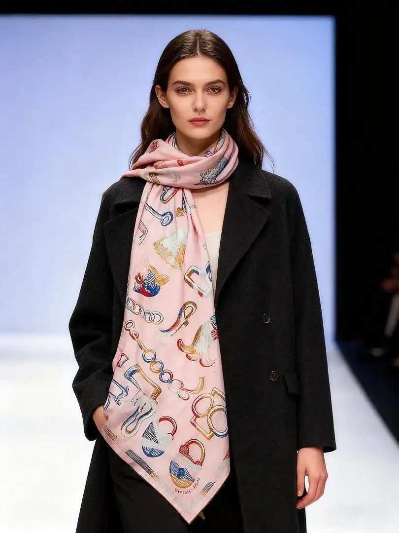 Hermes Dressage Tressage Scarves Fashion Scarf H22805