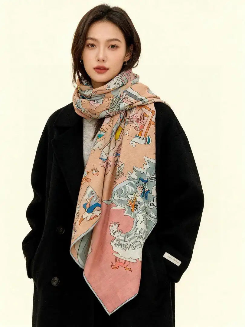 Hermes Dressage Tressage Scarves Fashion 140 Scarf H22843