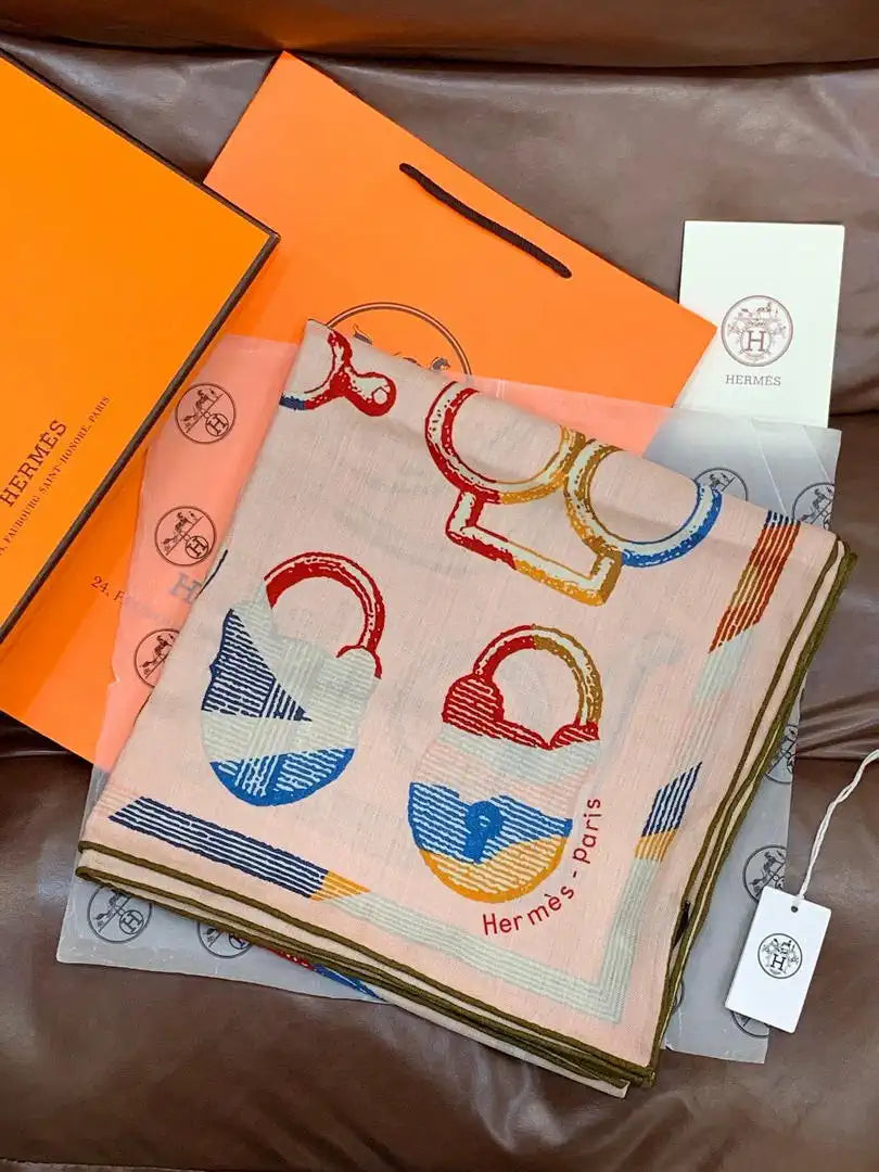 Hermes Dressage Tressage Scarves Fashion Scarf H22805