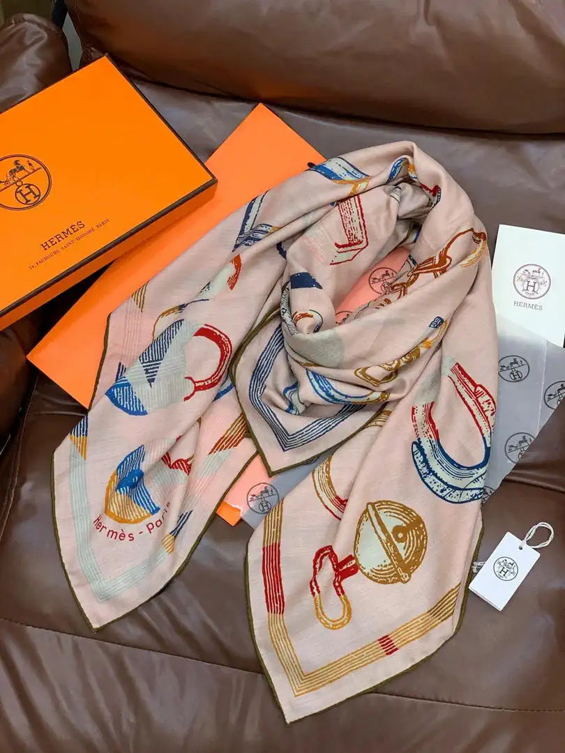 Hermes Dressage Tressage Scarves Fashion Scarf H22805